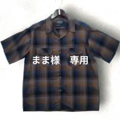 好配色 PENDLETON オンブレ シャドー チェック ループ カラー シャツ PENDLETON 好配色 オンブレ シャドー チェック ループ カラー シャツ