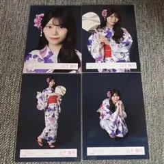 山下瞳月 櫻坂46 2026 浴衣 生写真 4種コンプ - メルカリ