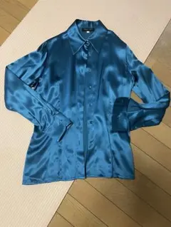 AGNONA 長袖シャツ グリーン - メルカリ