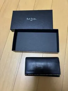 Paul Smith ブラック レザー キーケース