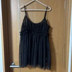 Vin◆ヤマダヤ◆フリル付きチュールキャミソール