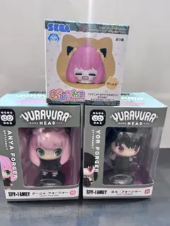 SPY×FAMILY YURAYURA HEAD フィギュアセット
