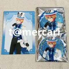 推しの子　ジャンプフェスタ 缶バッジ 星野アクア　2種　イラストカード1枚