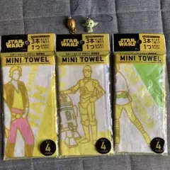スターウォーズ　ミニタオル　セット ストラップ２個セット