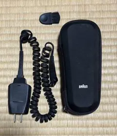 ★BRAUN 電気シェーバー用ケース 充電コード クリーニングブラシ★のサムネイル
