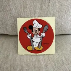 ディズニーランド ミッキーマウス シェフ ステッカー