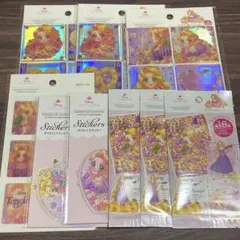 セリア ラプンツェル シール 3D タイル調 ダイカット