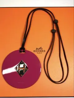 HERMÈS エルメス カランバ ネックレス バッファローホーン ラッカー