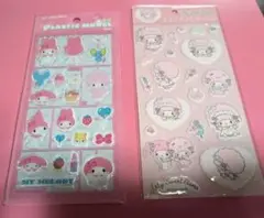 サンリオ マイメロディ マイスウィートピアノ シール 2点セットのサムネイル