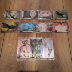 エヴァンゲリオン カード 11枚セット　SP3枚入り　マリ　シンジ　カヲル