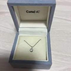Canal 4℃ k10 アクアマリン一粒ネックレス 美品試着のみ - メルカリ