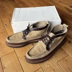 ラッセルモカシン ショート キャバリエ US8 1/2 E ダブルヴァンプ 