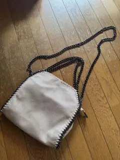 ライトベージュ ショルダーバッグ