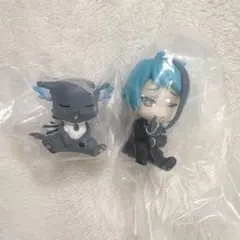ツイステ　肩ズンFig. オクタヴィネル寮&グリム　ジェイド&グリムセット