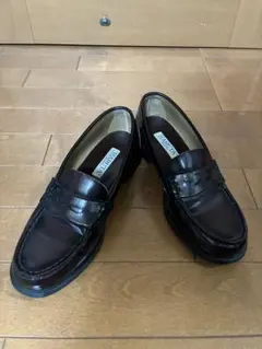 HARUTA ダークブラウン ローファー　24.5センチ