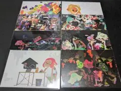 スプラトゥーン 2 ポイント景品 ポストカード セットのサムネイル