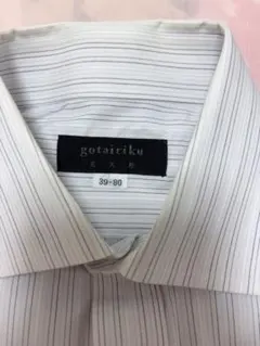 ビジネスシャツ 長袖 ストライプ