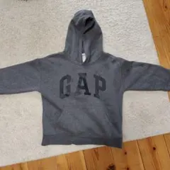 GAP KIDS グレー フード付きパーカー Lサイズ