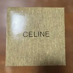 CELINEハンカチ 赤 ネイビー