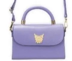 クロミ 持ち手付きロングストラップショルダープレートバッグ