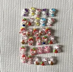 ハローキティネイルパーツ 約40個セット