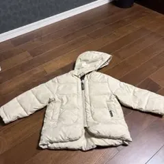 【値引き】COMME CA ISM フード付きダウンコート ベージュ100Acm