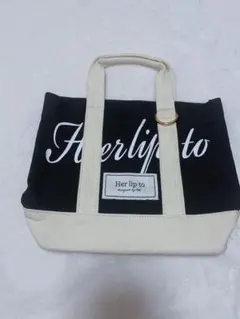 herlipto Canvas Mini Tote キャンバスミニトート バッグ - メルカリ