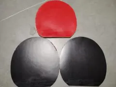 卓球ラバー 3枚セット