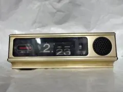 SEIKO　パタパタ時計 セイコー パタパタ時計 （ライトグリーン）乾電池式 - 「宝の森