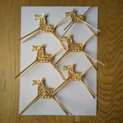 麦わらオーナメント(馬)8