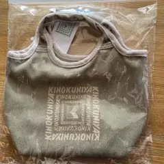 KINOKUNIYA コーデュロイミニバッグ ベージュ