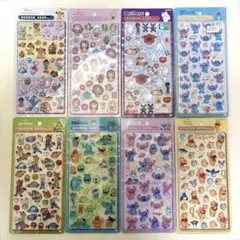 【正規品】ボンボンドロップシール　ディズニー8種セット