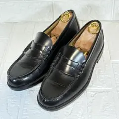 HARUTA ハルタ コインローファー 6550 黒 25.5cm メンズ