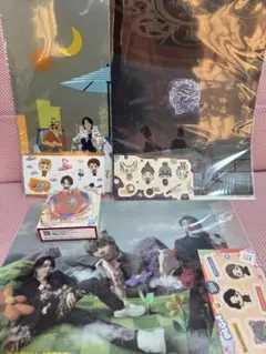 Mrs. GREEN APPLE一番くじクリアファイルコンプセットとシャカシャカ