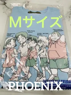 新品★24時間テレビ2025チャリティーTシャツ　青 名探偵コナン Ｍ