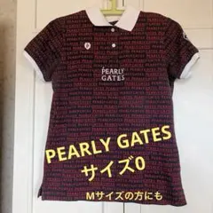 PEARLY GATES 半袖ポロワンピース ロゴ総柄 - メルカリ