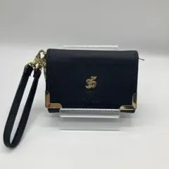 ディズニー ブラック コインケース ゴールド 金具付き