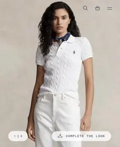 セットアップ】POLO RALPH LAUREN：ノースリーブ スカートセット 