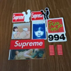 Supreme ステッカー5枚セット。