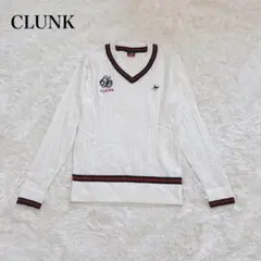 クランクゴルフ　長袖ニットセーター