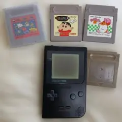 ゲームボーイ本体とカートリッジ4本セット