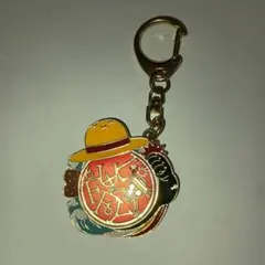 ONE PIECE シンボルモチーフ　キーホルダー【使用感有】