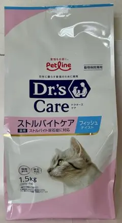 ドクターズケア 猫用 ストルバイトケア フィッシュ 1.5kg×4袋 - メルカリ