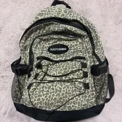 DUOCIYUANBAG レオパード柄 リュック バックパック
