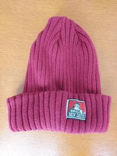 BEN DAVIS ニット帽(マルーン)