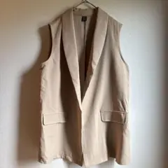 SHEIN ベージュ ジレ　未使用品
