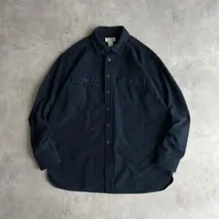 エルエルビーン シャモアクロス ヘビーネルシャツ 無地 ソリッド
