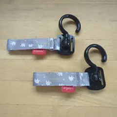 angelette ベビーカーフック 2個セット　ゾウ柄のサムネイル