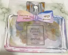 Q-LIA 花柄トレーシングペーパーシール 40枚