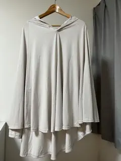 授乳ケープ BuKO フード付 ライトグレー